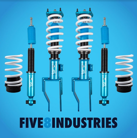 Five8 Industries SS Coilover Kit 18+ Tesla Model 3 Dual Model AWD