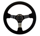 NRG Steering Wheel Deep Dish RST-036 Series Suede
