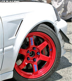 J'S Racing Civic Front Wide Fender kit FRP
