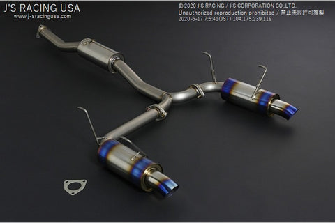 J'S Racing Dual Exhaust 70RS Honda S2000 AP1/AP2