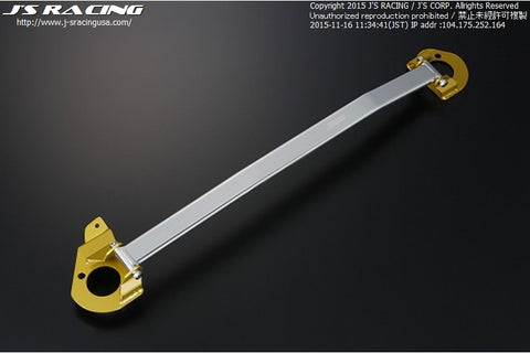 J'S Racing Front Aluminum Tower Bar Standard Honda S2000