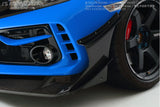 J'S Racing Carbon Front Twin Canards / Side Wing Civic Type R FK8