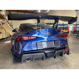 APR Performance Carbon Fiber License Plate Backing Supra 2020