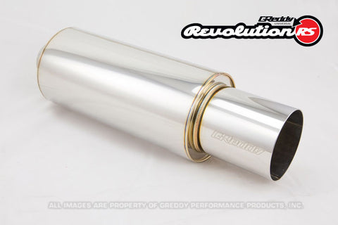 GReddy Revolution RS Muffler 2.5" inlet