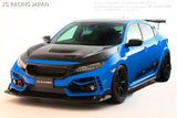 J'S Racing FK8 Type R Front Lip Spoiler