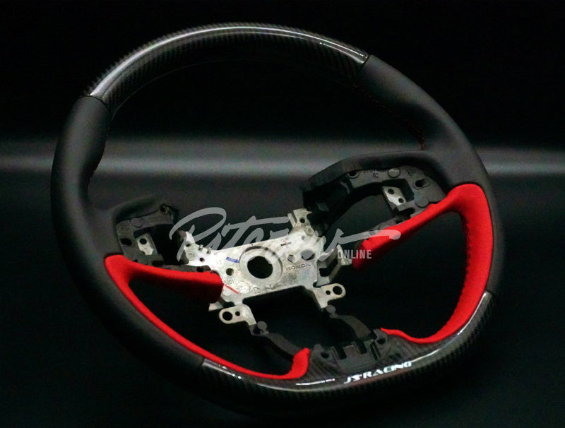 J'S Racing Carbon Fiber Steering Wheel FK8 – Pitcrew Motorsports