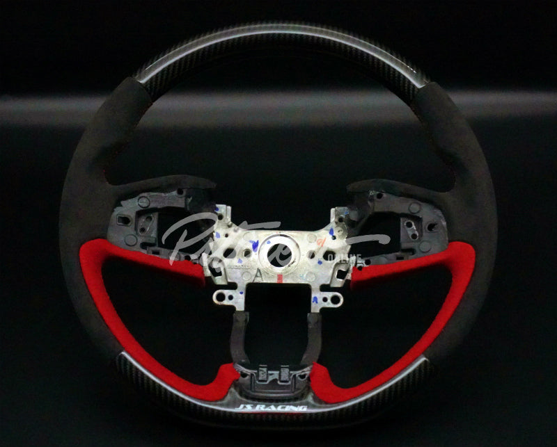 J'S Racing Carbon Fiber Steering Wheel FK8 – Pitcrew Motorsports