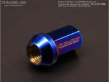 J'S Racing Titanium lug nuts 17HEX 20pcs