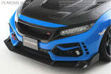 J'S Racing FK8 Type R Front Lip Spoiler