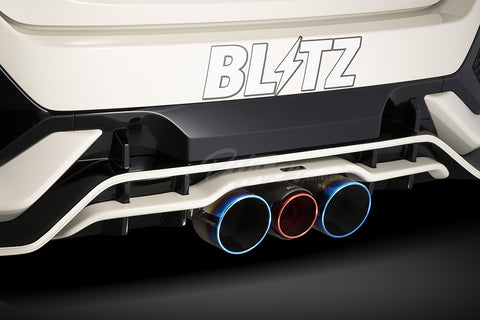 Blitz Rear Garnish: Civic Type R FK8 FRP